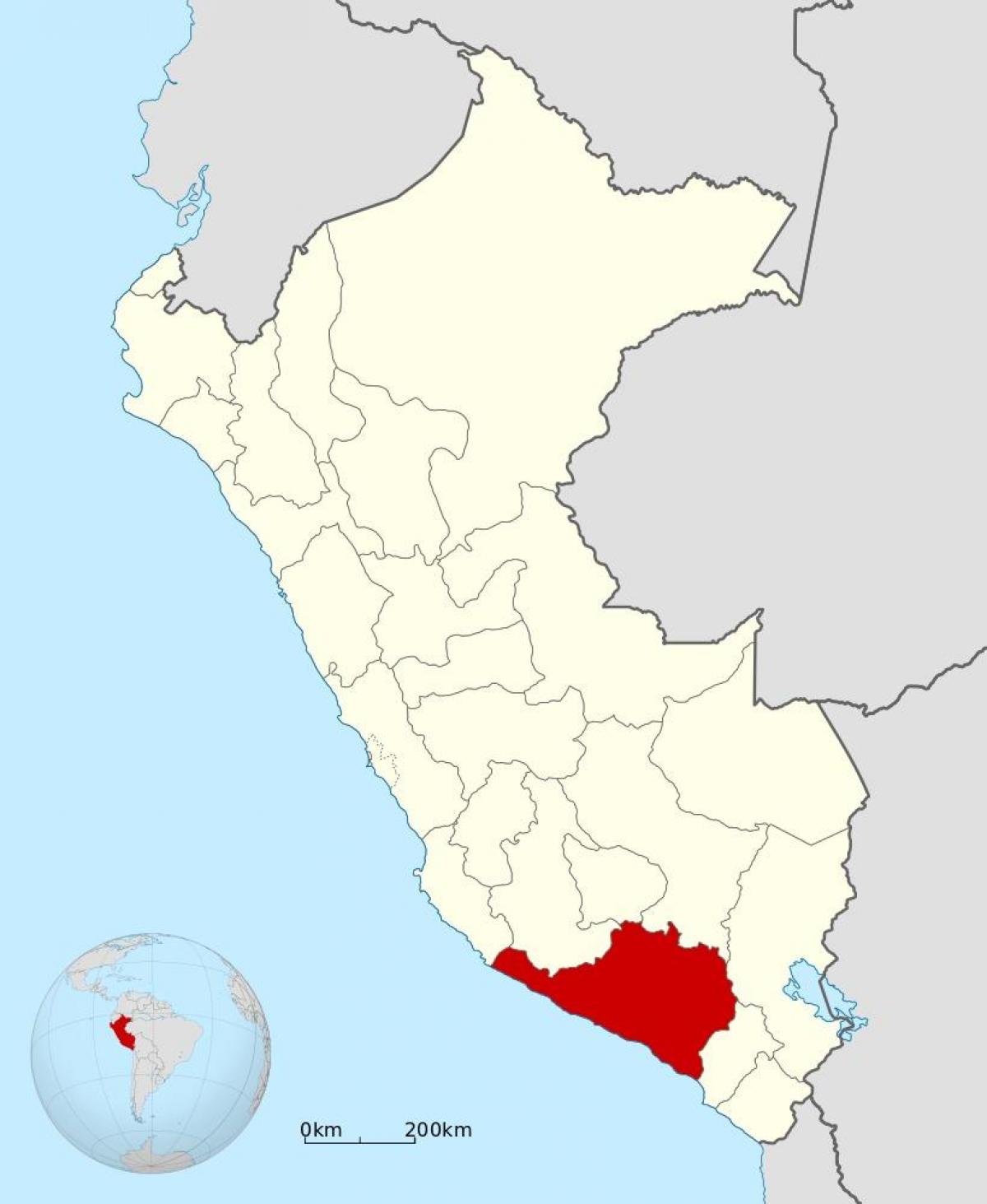 地图秘鲁阿雷基帕