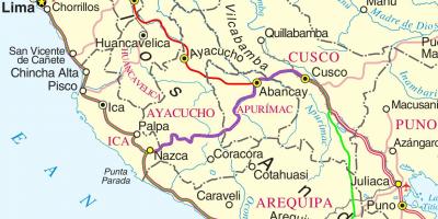 地图秘鲁库斯科